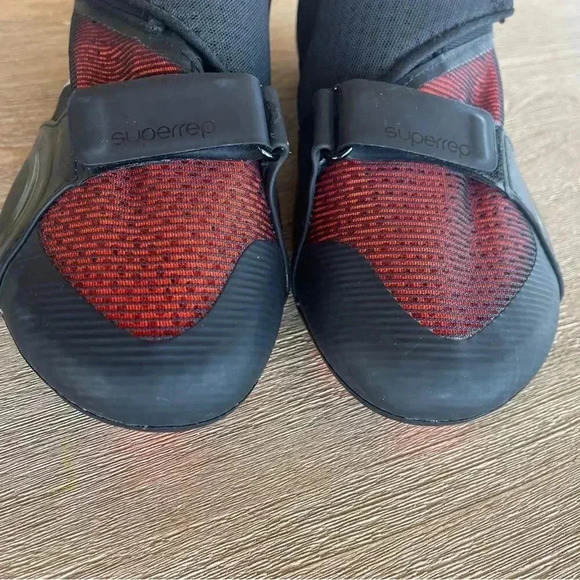 Nike SuperRep Women’s Cycle Shoes Sneakers Black Hyper Crimson 7.5 EUC - Picture 7 of 11